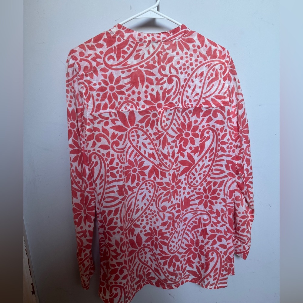 Women's Roberta Roller Rabbit Button Down Top Siz… - image 2